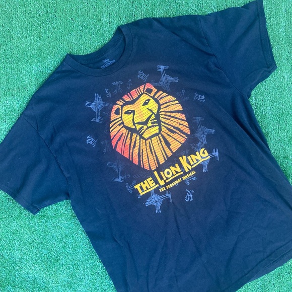The Lion King Disney Broadway Musical T-Shirt Men’s XL - Picture 1 of 3